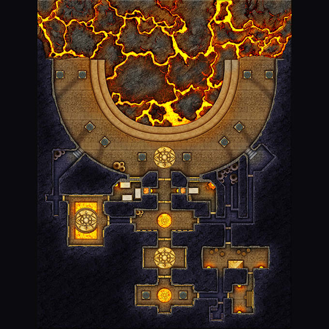 create a custom battle map for dnd and other rpgs without ai