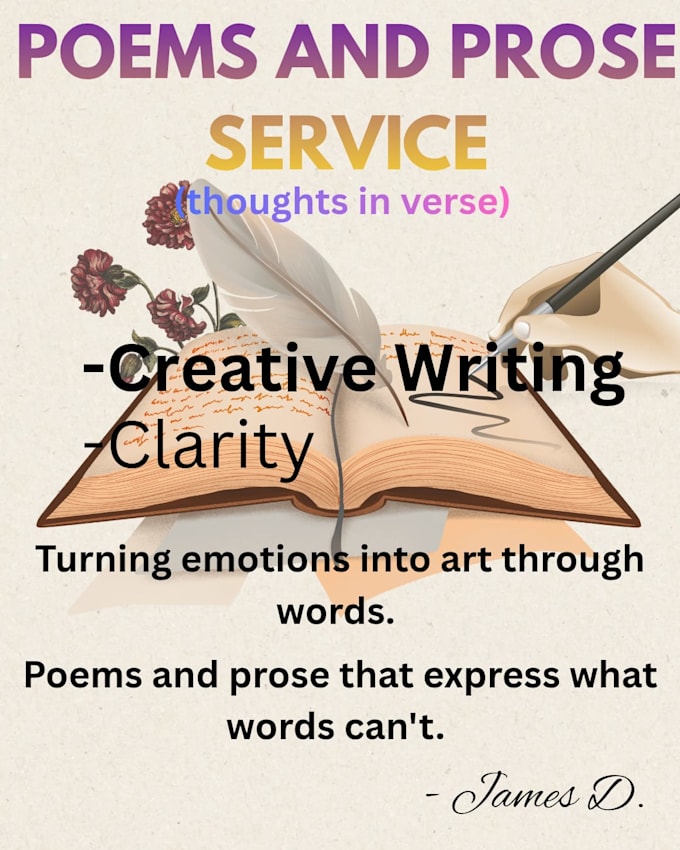 turn your emotions into art through poems and prose