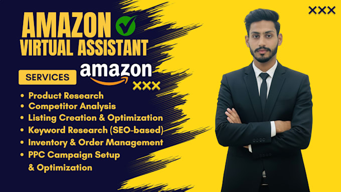 be your amazon virtual assistant and fba consultant