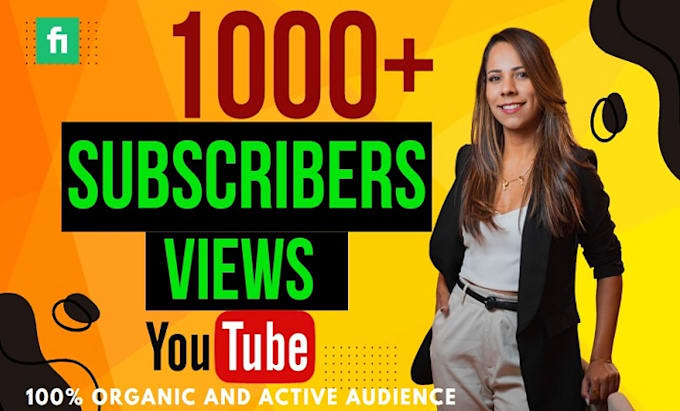 grow your youtube channel to gain 1000 and more subscriber organically fast