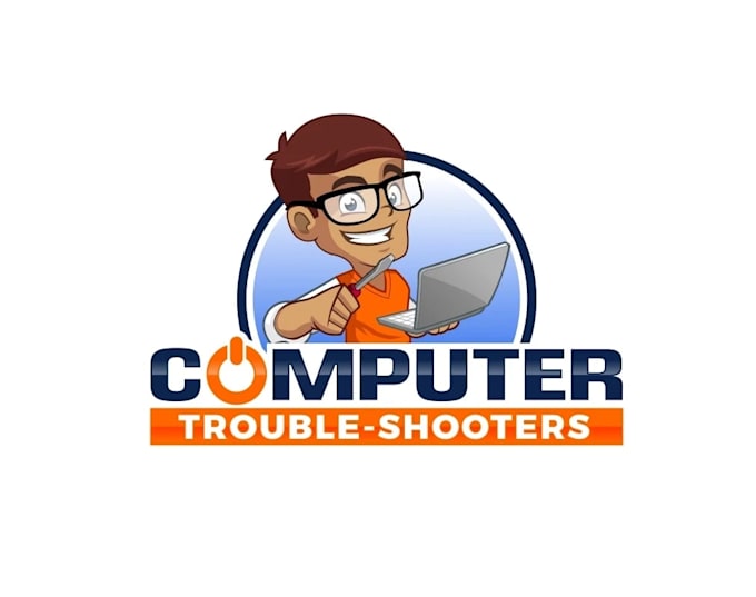 create creative and good looking computer logo design