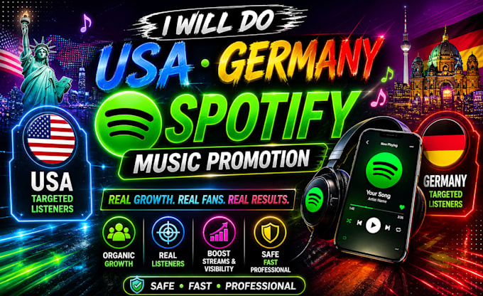 spotify music promotion ,german spotify music promotion