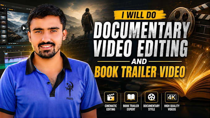 do high quality documentary video editing for youtube