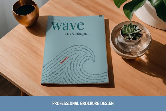 design professional brochures and magazines for your brand