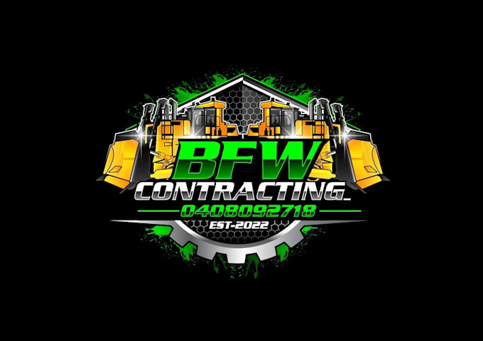 create attractive and imagination contracting logo design