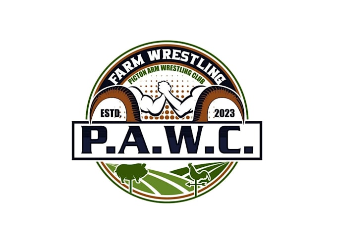 create professional and specially wrestling logo design