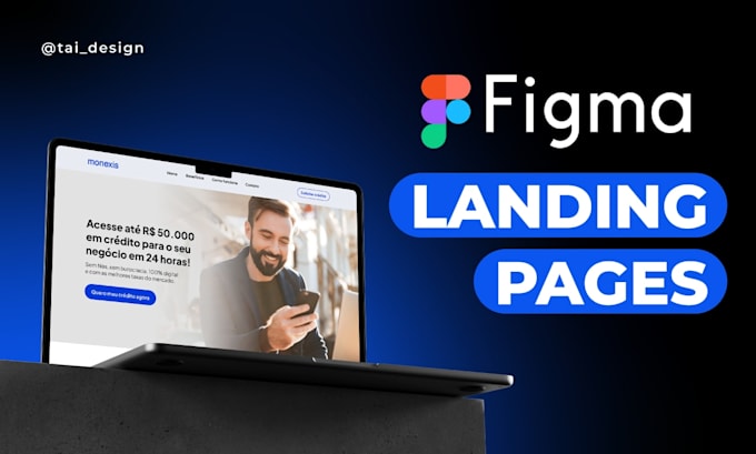Create a landing page in figma for your digital product by Tai_design ...
