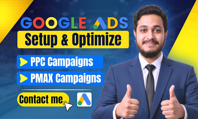 setup scale google ads PPC search, pmax, smart shopping, display ads