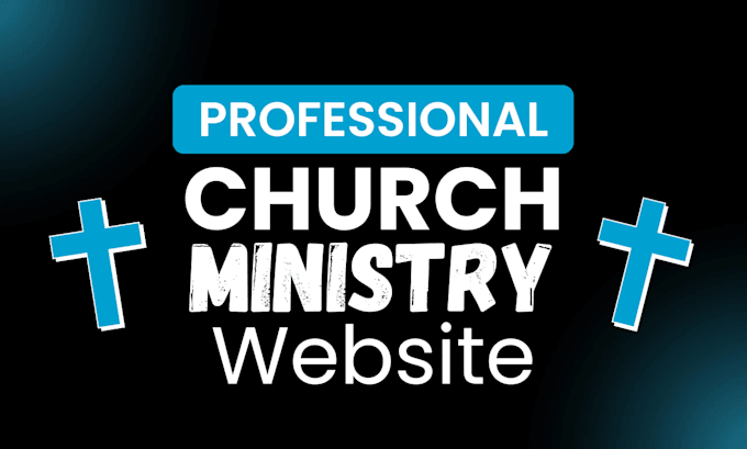 design a church ministry site with livestream and donation