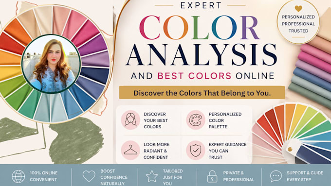 do a personal color analysis and find your best colors