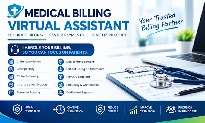 manage your healthcare billing, verification, and data entry tasks