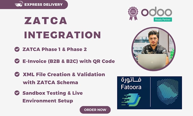 do zatca e invoicing integration in odoo for saudi arabia