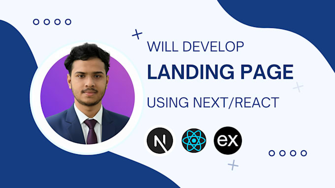 Build a unique landing page by Rijoanmaruf | Fiverr