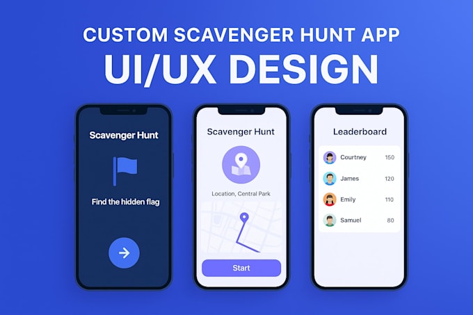 develop a custom interactive scavenger hunt app like scavify or goosechase