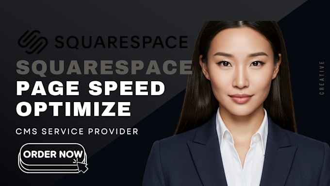 page speed optimize and perform complete SEO on your squarespace website