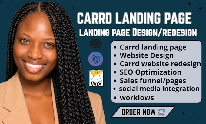 design carrd website design redesign carrd website carrd landing page carrd co