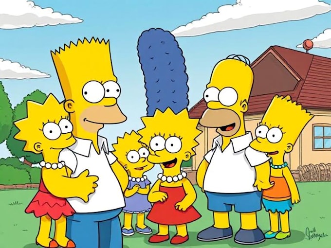 make you in the best yellow cartoon simpsons character