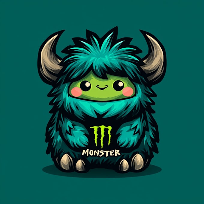 design cute mascot, cartoon character logo design