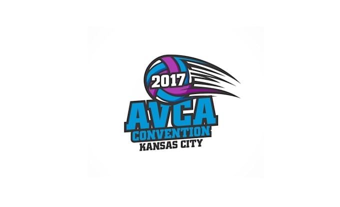 design attractive a volleyball convention logo