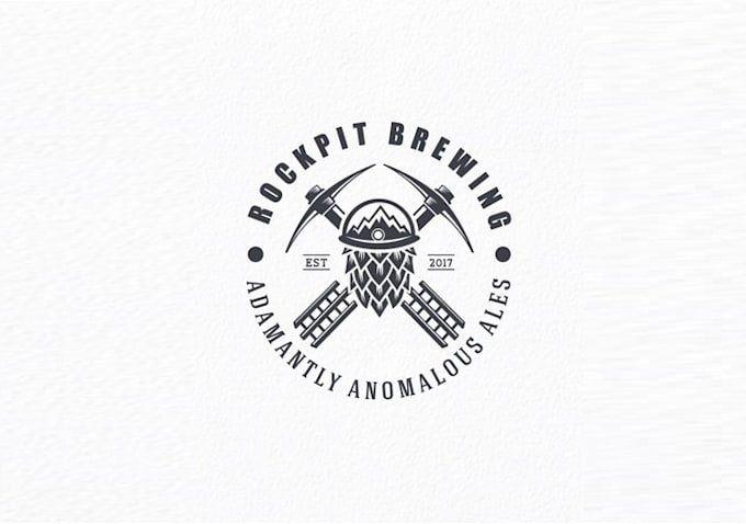 design elegant glamorous brewery logo