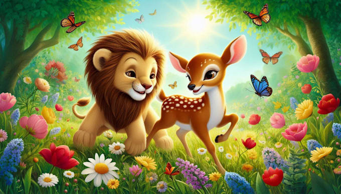 draw children book illustration