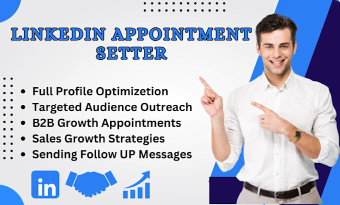 be your b2b appointment setter and sales closer