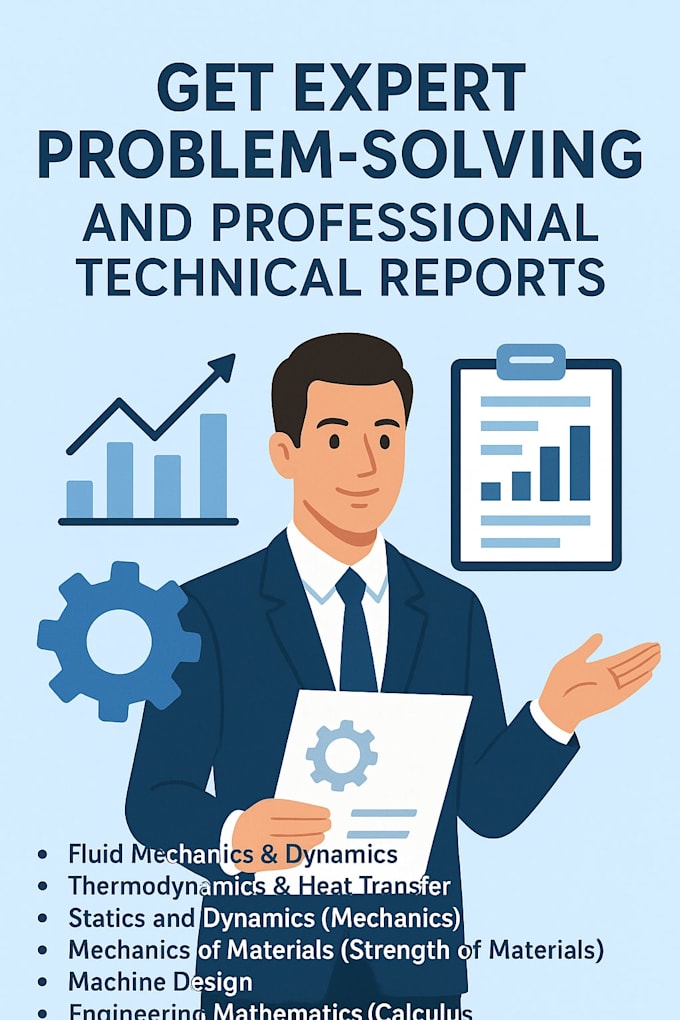 solutions for mechanical engineering problems and technical writing