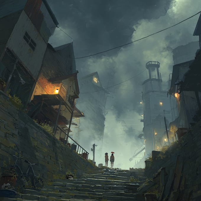environment concept art landscape design