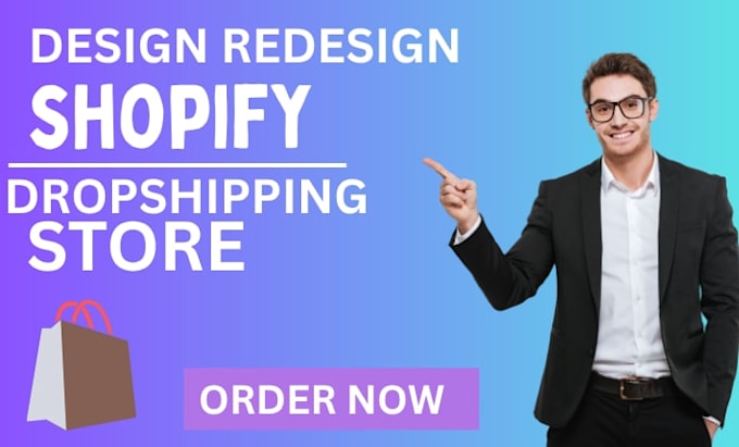 design or redesign your shopify store