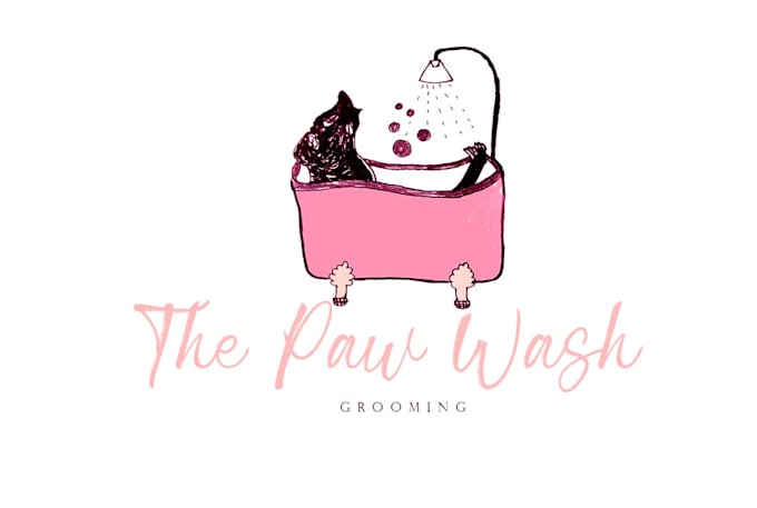 design dog grooming logo