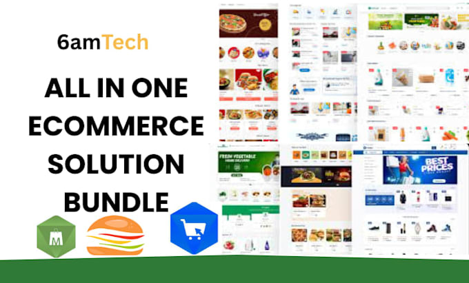 setup and customize any 6amtech scripts, 6ammart, 6valley, efood, demandium