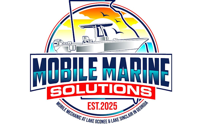 design a creative and modern boat logo