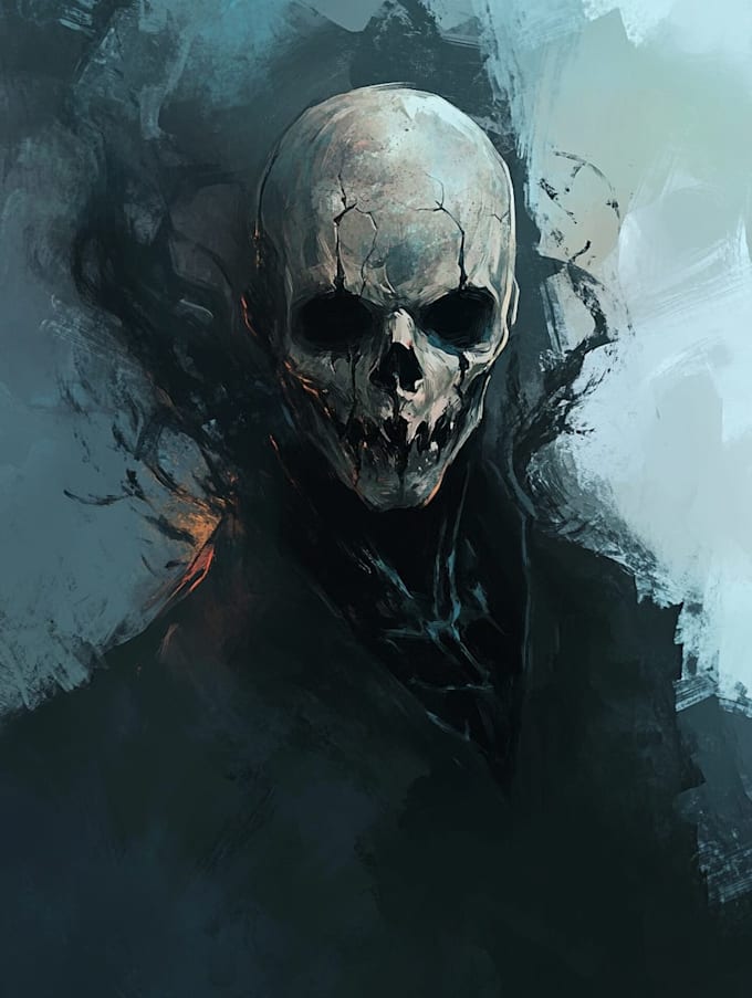 create a horror or fantasy character art