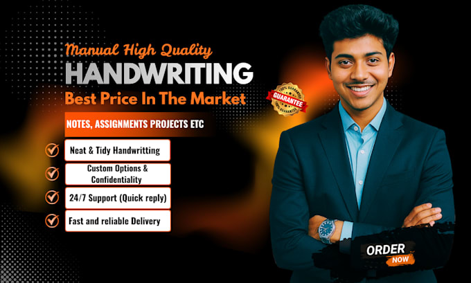 Neatly handwrite your notes, projects, or assignments by Karthikhegdee ...