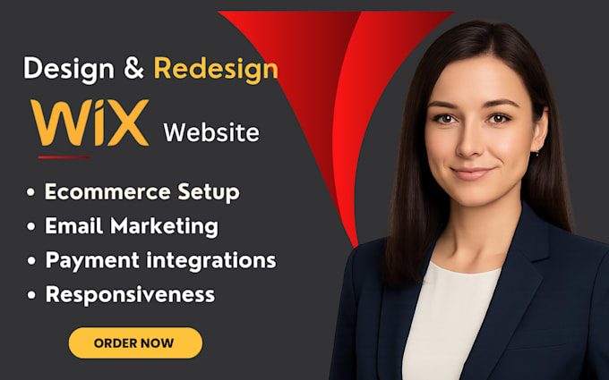 do wix website design, redesign wix website, website development
