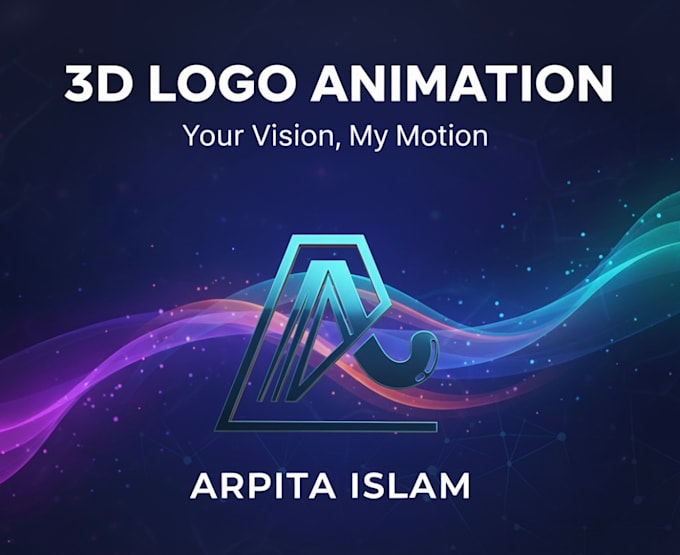 create stunning 3d logo animation