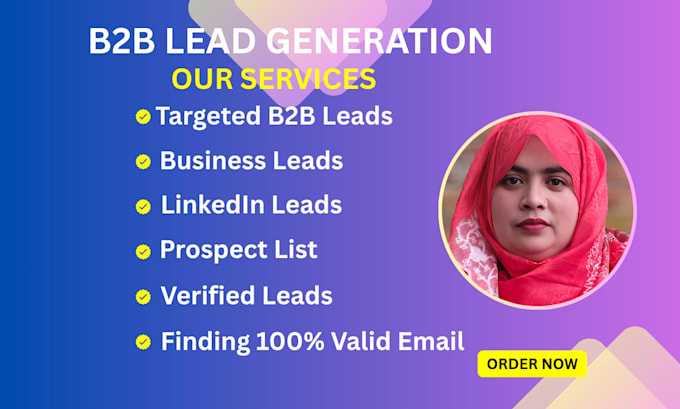 do b2b lead generation, linkedin leads and email list building
