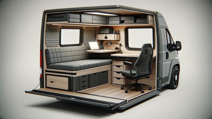 Do 3d modeling for your rv modeling and motorhome by Blackpanter234 ...