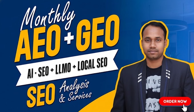 do complete monthly website aeo, GEO, seo
