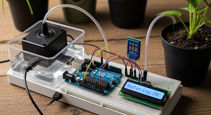 Create modeling and design of automatic plant watering system using ...