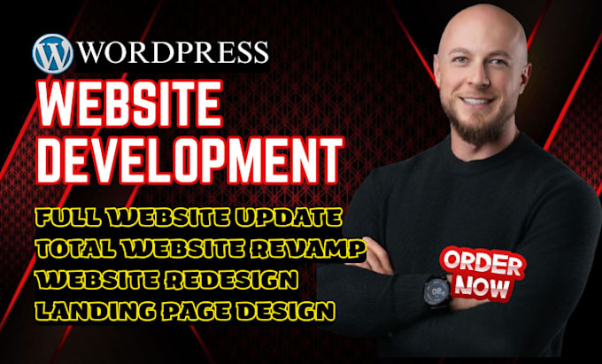 develop wordpress business website portfolio website nonprofit ngo website