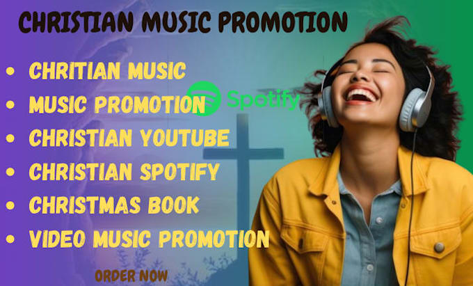 promote your gospel christian music through targeted streams and playlists