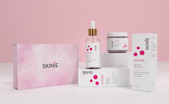 design fda label packaging design cosmetics, pet, food, perfume pouch and box