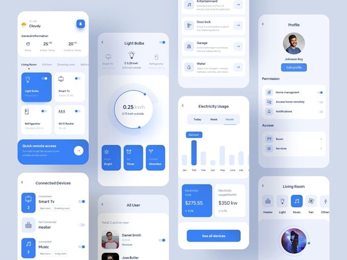 develop a custom ar smart home repair and maintenance mobile app