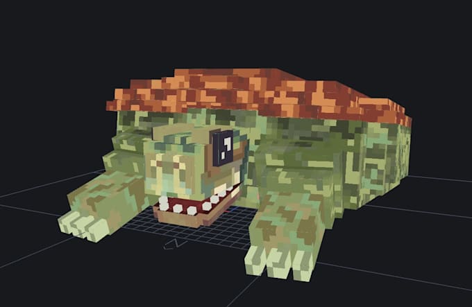 Create custom minecraft 3d characters by Pinguinotocho | Fiverr