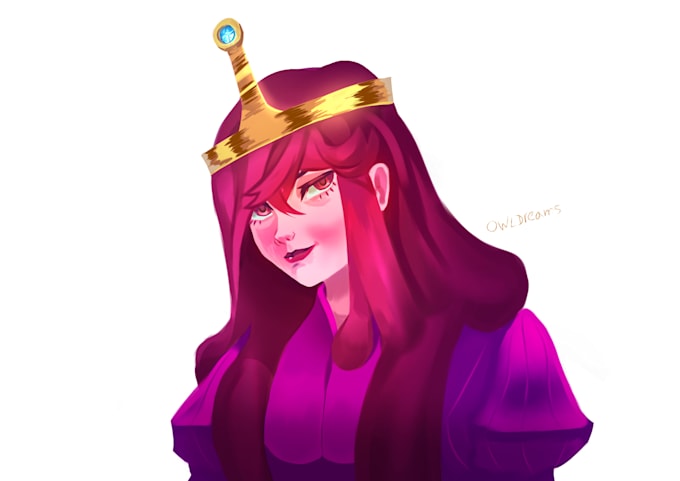 draw semirealistic oc or fan art