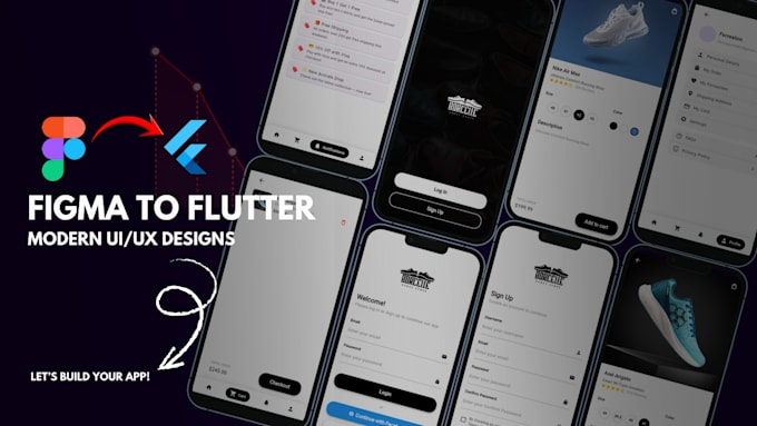 convert figma to flutter pixel perfect UI with clean code