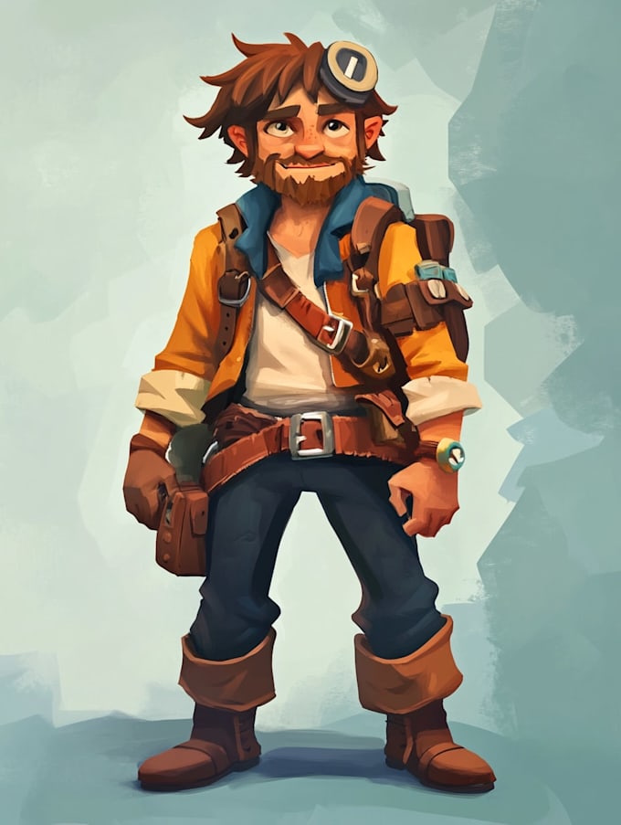 2d game character art