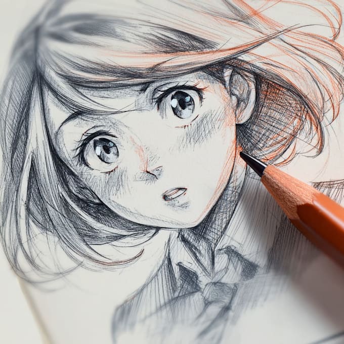 draw beautiful anime art