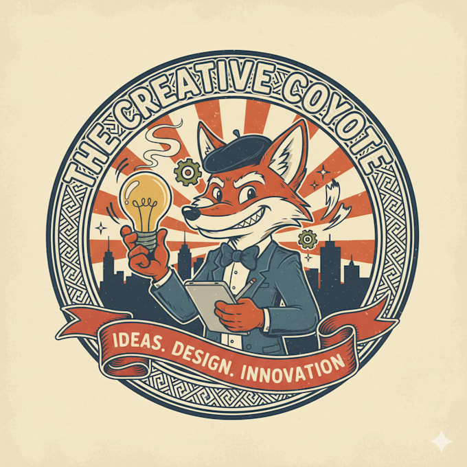 Design a vintage cartoon style logo for your brand by Sonia_bunch | Fiverr